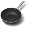 Kép 5/5 - SMEG WOK SERPENYŐ, 30 cm, rozsdamentes acél fogantyú, fekete