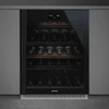 Kép 3/5 - SMEG BORHŰTŐ, Dolce Stil Novo design, 60 cm, jobb oldali pántok, fekete üveg