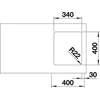Kép 3/4 - BLANCO ANDANO 340-U exc.nélkül InFino
