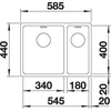 Kép 3/5 - BLANCO ANDANO 340/180-IF j. exc.nél In