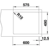 Kép 4/5 - BLANCO ANDANO 340/180-IF/A exc. InFino