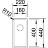 Kép 2/3 - BLANCO CLARON 180-U InFino