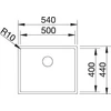 Kép 3/4 - BLANCO CLARON 500-IF InFino