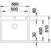 Kép 3/4 - BLANCO CLARON 500-IF/A DX