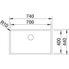 Kép 3/4 - BLANCO CLARON 700-U DX
