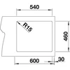 Kép 4/5 - BLANCO CLARON XL 60-IF/A D.Plus InFino