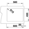 Kép 4/5 - BLANCO CLARON XL 60-IF D.Plus InFino