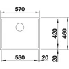 Kép 3/5 - BLANCO CLARON XL 60-IF D.Plus InFino