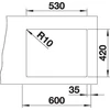 Kép 4/5 - BLANCO CLARON XL 60-U D.Plus InFino