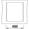 Kép 4/5 - BLANCO DALAGO 45-F fekete exc., SZINTBE ÉPÍTÉS