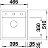 Kép 3/5 - BLANCO DALAGO 45 antracit exc.