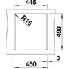 Kép 4/5 - BLANCO DALAGO 45 fekete exc.
