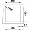Kép 4/5 - BLANCO DALAGO 5 antracit exc.