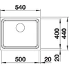 Kép 3/5 - BLANCO ETAGON 500-IF r.m.exc.n. InFino