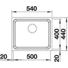 Kép 3/5 - BLANCO ETAGON 500-U r.m. exc.n. InFino