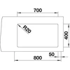 Kép 4/5 - BLANCO ETAGON 700-U antracit t.,exc.n.