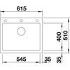 Kép 3/5 - BLANCO PLEON 6 fekete tart.n. exc.