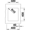 Kép 3/4 - BLANCO SUBLINE 320-U palaszürke exc.n.