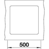 Kép 4/5 - BLANCO SUBLINE 400-F palaszürke exc.n.