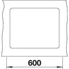 Kép 4/5 - BLANCO SUBLINE 500-F fekete exc.n.