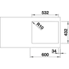 Kép 4/5 - BLANCO SUBLINE 500-IF antracit exc.n.