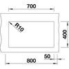Kép 4/5 - BLANCO SUBLINE 700-U palaszürke exc.n.