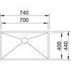 Kép 3/4 - BLANCO ZEROX 700-U InFino