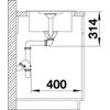 Kép 6/6 - BLANCO FAVUM XL 6 S SG kávé exc.nélkül