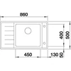 Kép 3/5 - BLANCO ANDANO XL 6S-IF Comp. bal InFin