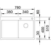 Kép 3/4 - BLANCO CLARON 4S -IF balos InFino