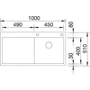 Kép 3/4 - BLANCO CLARON 5S -IF balos InFino