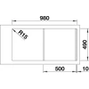 Kép 4/5 - BLANCO DIVON II 5S-IF balos InFino