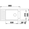 Kép 3/5 - BLANCO ELON XL 8 S palaszü. exc.n. InFino