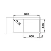 Kép 4/5 - BLANCO LANTOS II 6S-IF rm.mos.exc.(526627 mos+217492 lef)