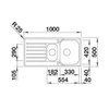 Kép 3/5 - BLANCO LANTOS II 6S-IF rm.mos.exc.tart.(526628 mos+217492 lef)