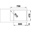 Kép 4/5 - BLANCO LANTOS XL 6S-IF Compact exc.