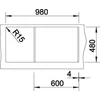 Kép 4/5 - BLANCO LEXA 6S palaszürke exc.