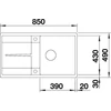 Kép 3/5 - BLANCO METRA 5S-F antracit exc., SZINTBE ÉPÍTÉS