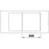 Kép 4/5 - BLANCO METRA 5S-F palaszürke exc., SZINTBE ÉPÍTÉS