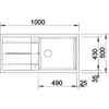 Kép 3/5 - BLANCO METRA XL 6 S antracit exc.