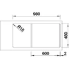 Kép 4/5 - BLANCO SONA XL 6 S fehér exc.n.