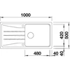 BLANCO SONA XL 6 S fehér exc.n.