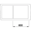 Kép 4/5 - BLANCO ZENAR XL 6S-F jobb antracit t.n
