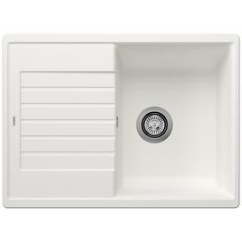 BLANCO ZIA 45 S Compact Silgranit mosogatótálca, fehér, excenter nélkül