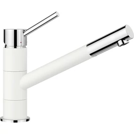 BLANCO KANO csaptelep, fehér/króm , magasnyomású