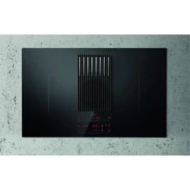 ELICA NIKOLATESLA LIBRA BL/F/83 páraelszívóval integrált indukciós főzőlap, 83 cm, mérleggel, belső keringetés, fekete