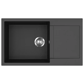 EVIDO Cubo XL 6S compact gránit mosogató 860x500 antracit