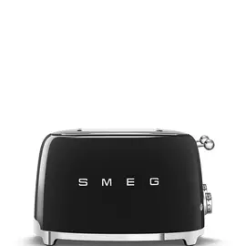 SMEG retro 2x2-szeletes kenyérpirító, fekete