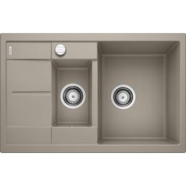 BLANCO METRA 6 S Compact Silgranit mosogatótálca, tartufo, excenterrel