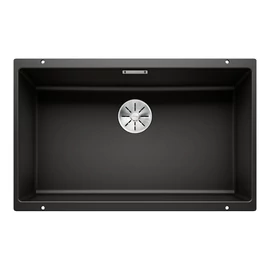 BLANCO SUBLINE 700-U SILGRANIT mosogató, fekete